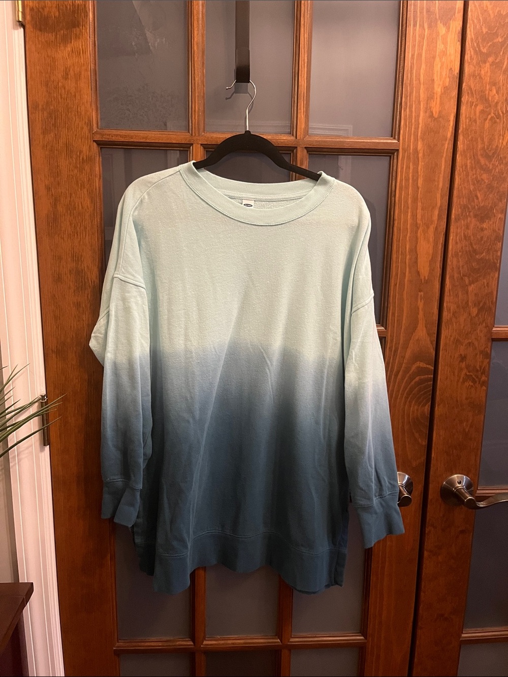 Old Navy Light Mint Crewneck Sweatshirt